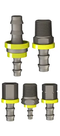 All Barbed Hose Fittings